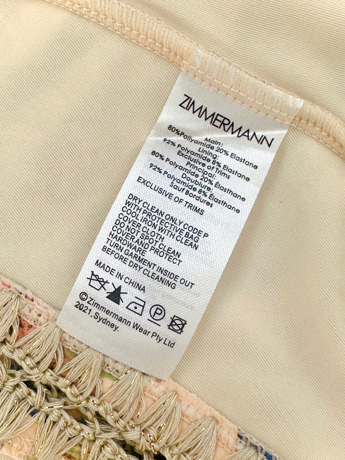 Zimmermann 25 Swimsuit 265