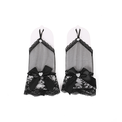 Mesh butterfly wedding gauze hook gloves hot diamond gloves lace gloves evening dress gloves     S6271