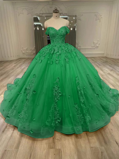 Quinceanera Dresses Sweetheart Ball Gowns Party Prom Dresses