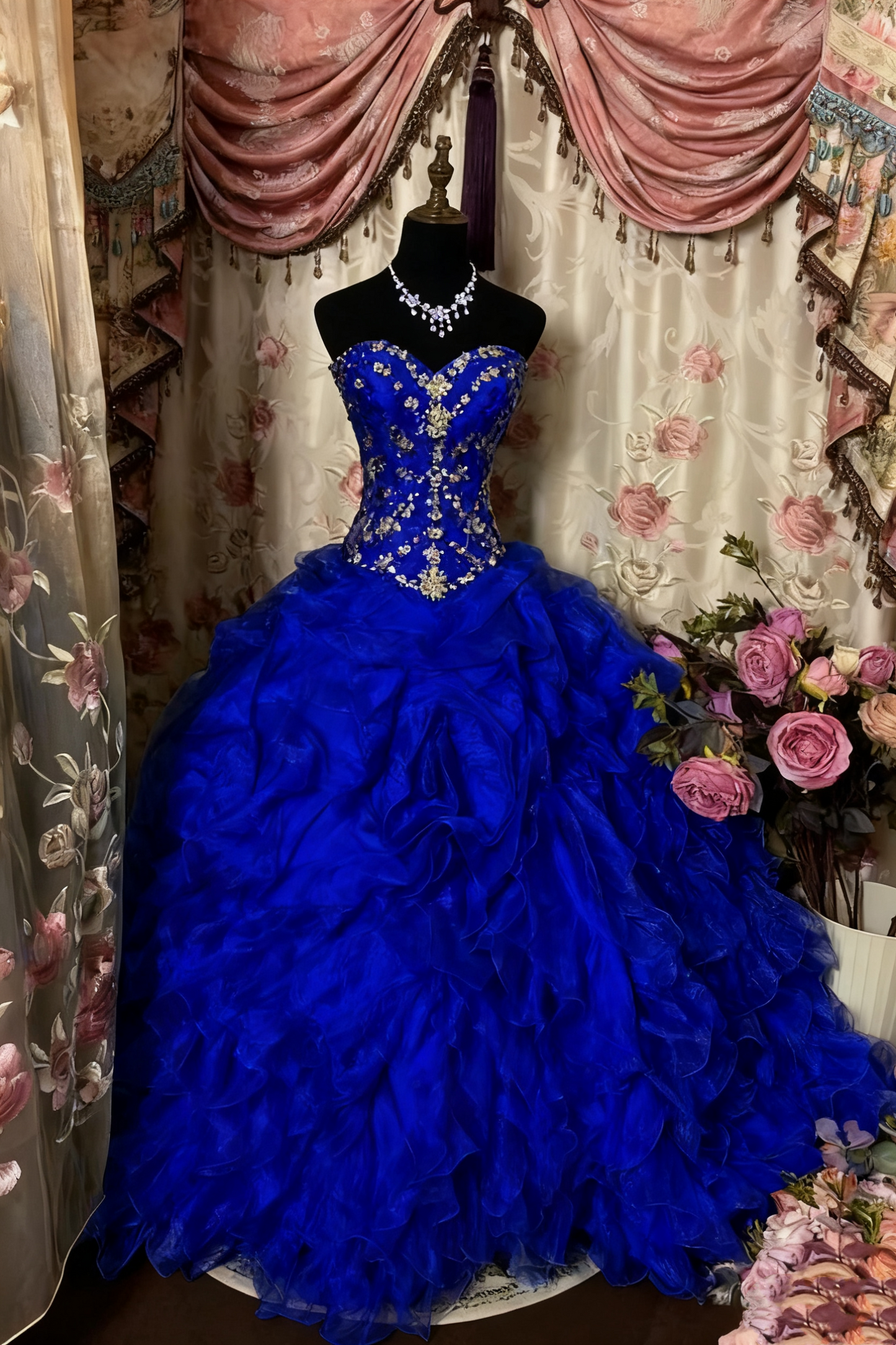 A Line Strapless Vintage Prom Dress Long Evening Dress   fg8042