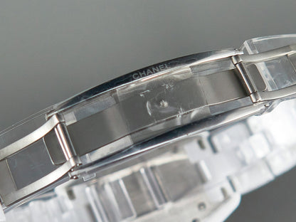 J12 Quartz White Ceramic White Numerals White Dial