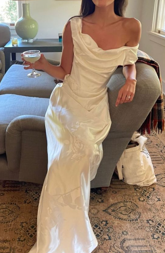 Long Prom Dress, Prom Dresses,Simple Wedding Gowns