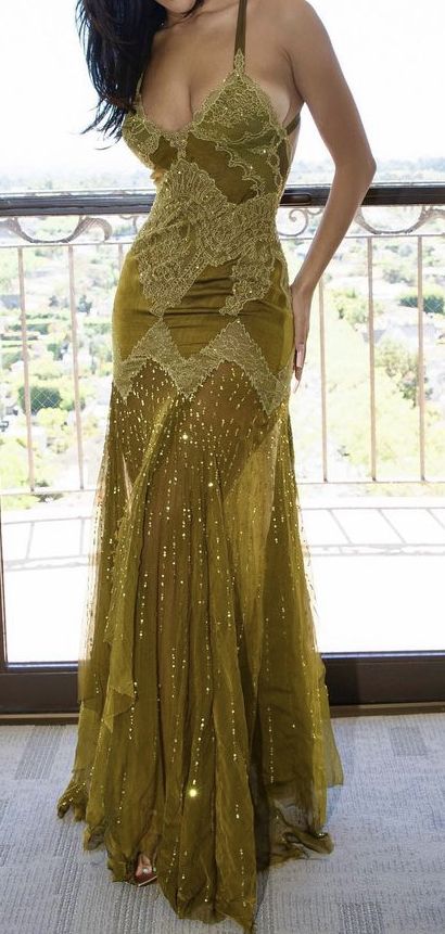 Beatuy Mermaid Sequins Lace Tulle Prom Dresses Long Prom Gowns With Slit