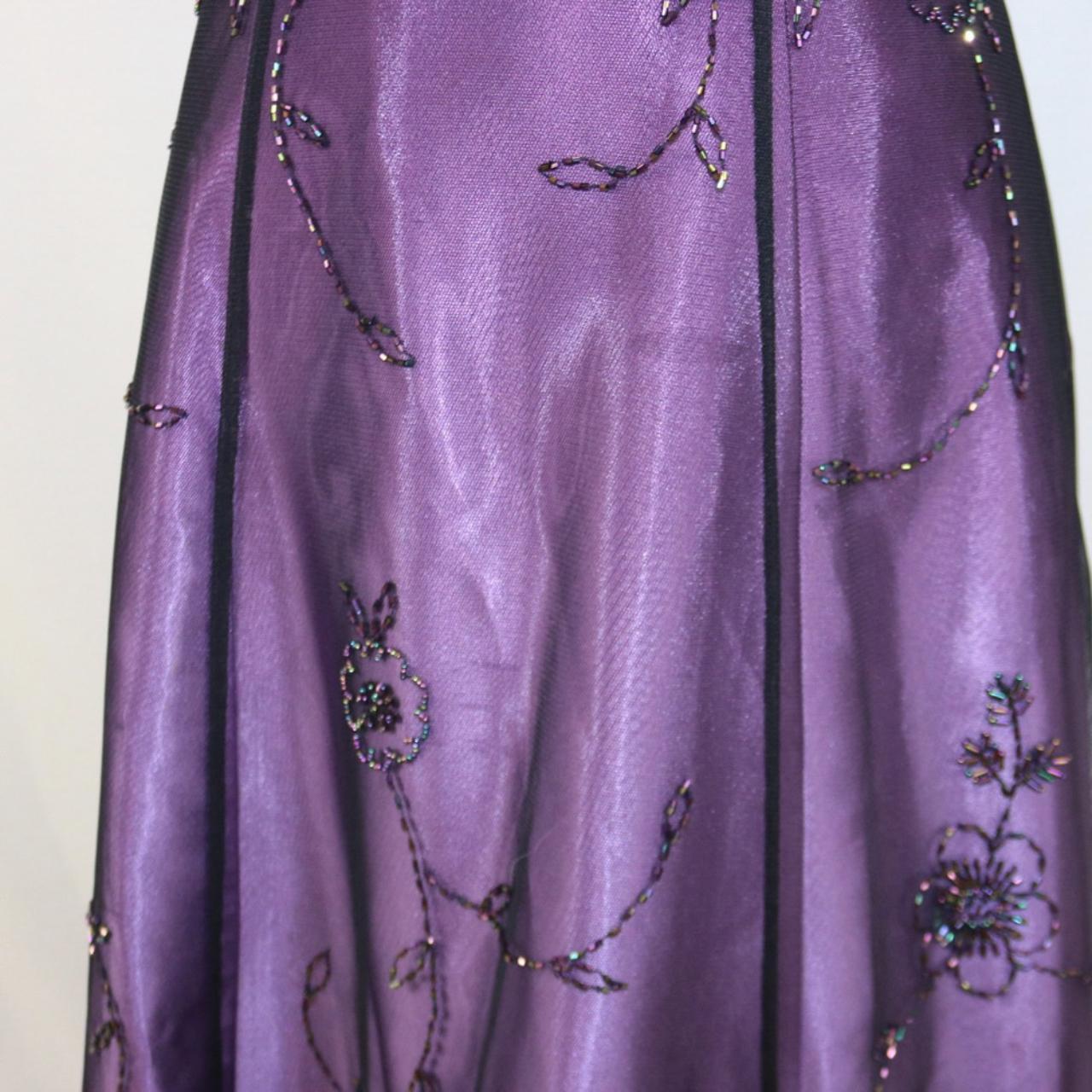 Purple Vintage Fashion Ombre Beaded Empire Waist Halter Long Elegant Prom Gowns Prom Gowns Prom Dresses