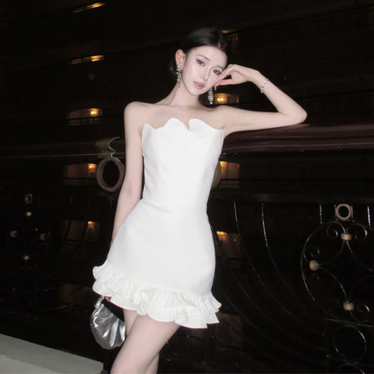 Fashion White Dress S796