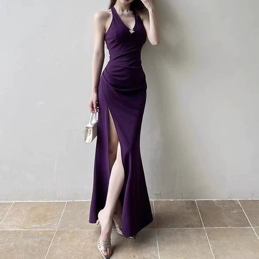 Fashion Purple Dress S806