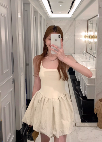 Fashion Apricot Dress S807