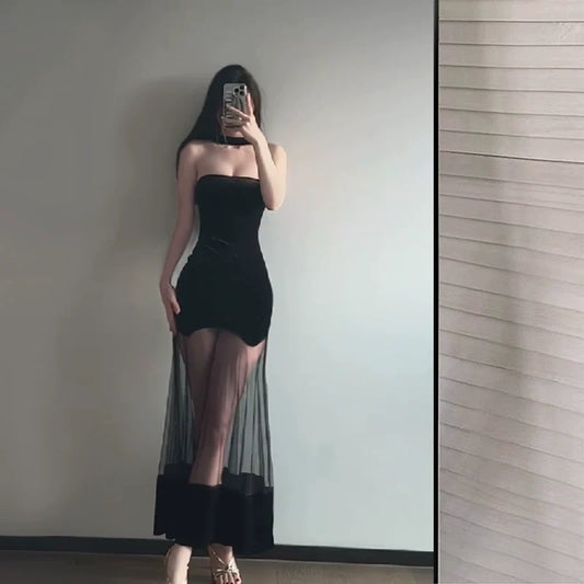 Fashion Black Dress S810