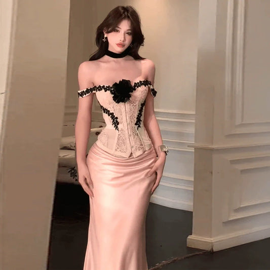Fashion Pink Dress S823