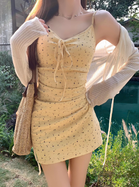 Fashion Yellow Dress S830