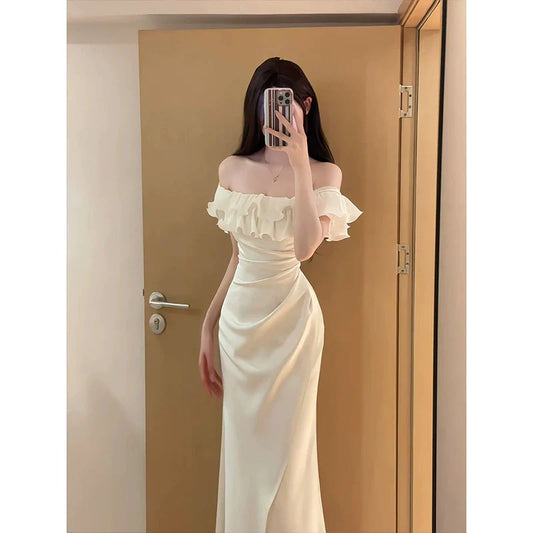 Fashion Apricot Dress S836