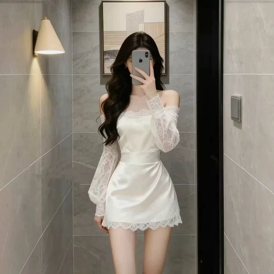 Fashion White Dress S838