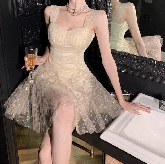 Fashion Apricot Dress S857