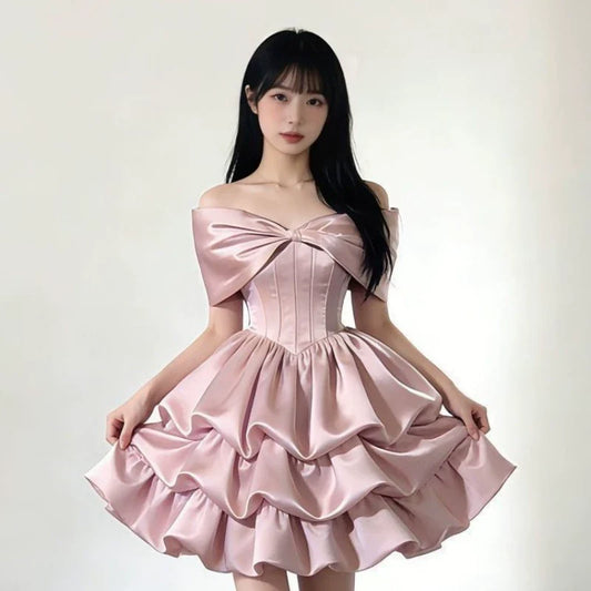 Fashion Pink Dress S859