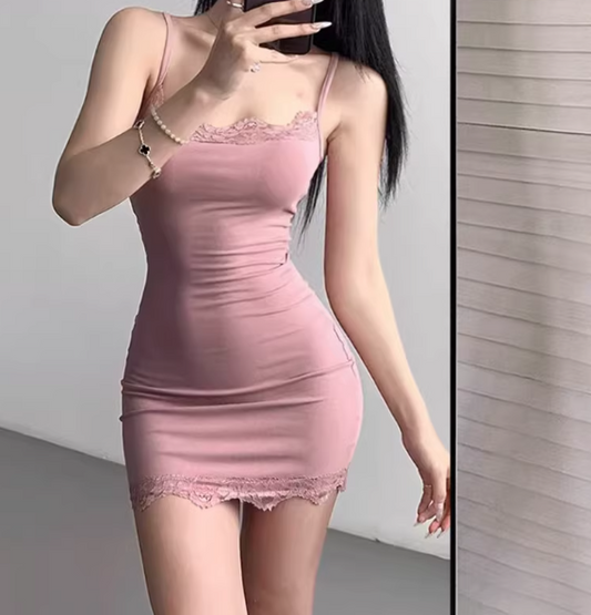 Fashion Pink Dress S782