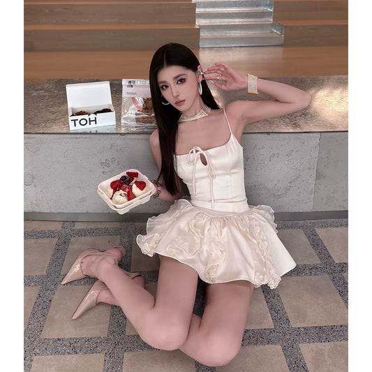 Fashion White Dress S886