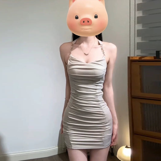 Fashion Apricot Dress S887