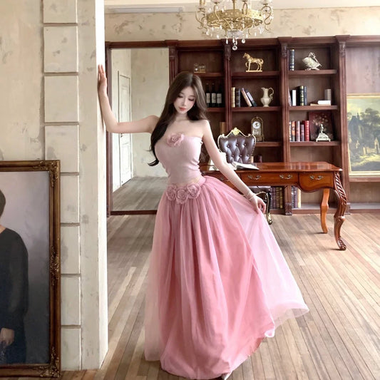 Fashion Pink Dress S891