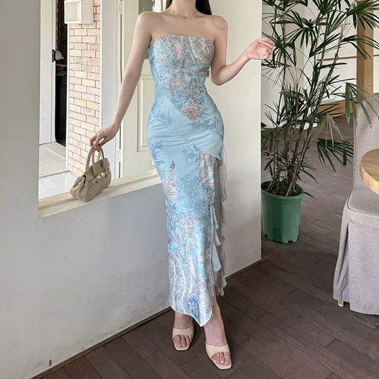 Fashion Blue Dress  S892