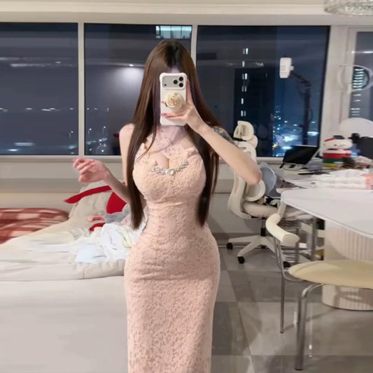 Fashion Pink Dress S899
