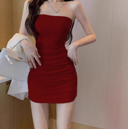 Fashion Red Dress S786