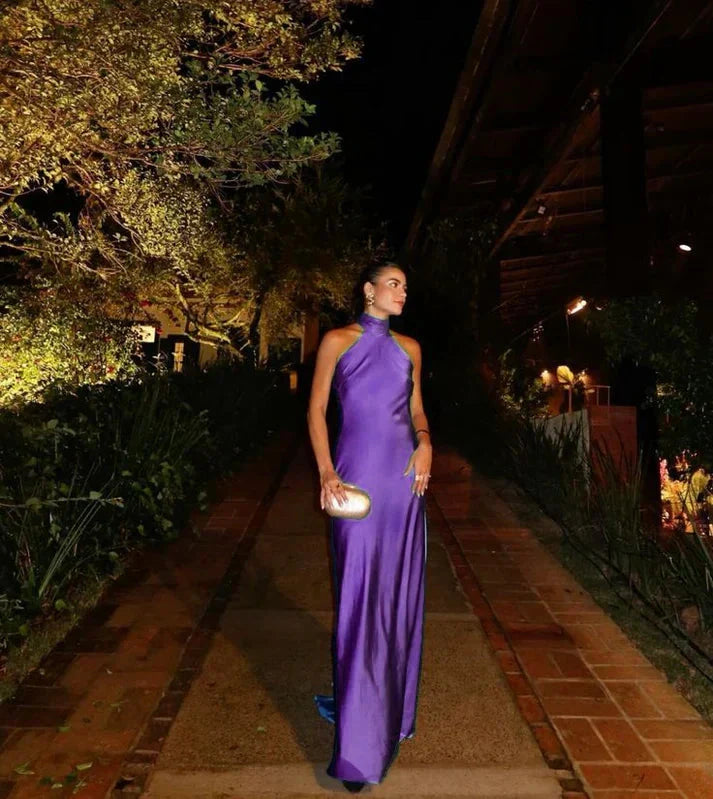 Sexy Sheath Blue Prom Gowns Prom Dresses
