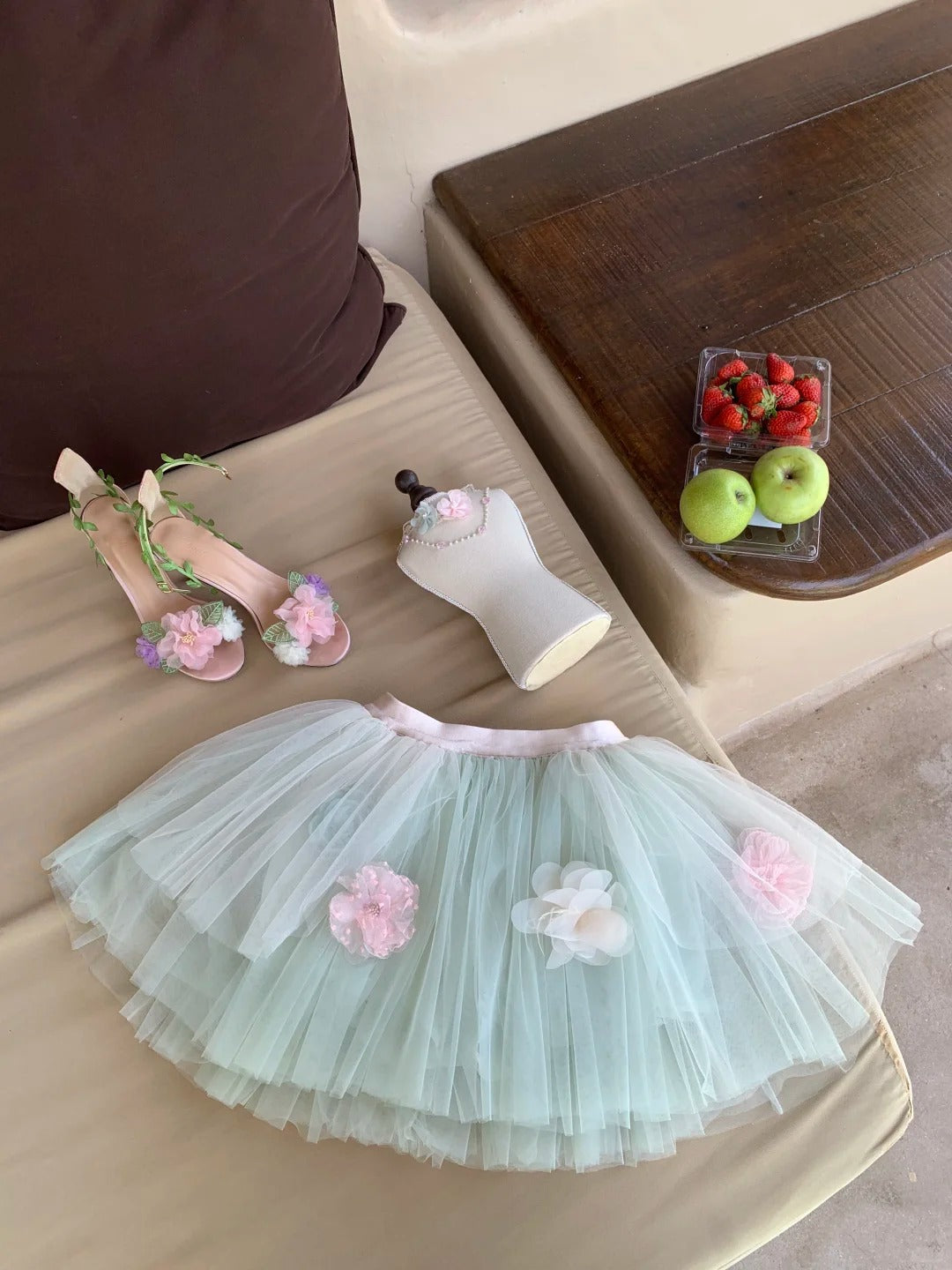 Cute Homecoming Dress Sweetheart Lace Flower Dress Back to School Outfits Party Dress  D6393