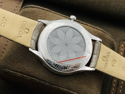 DE VILLE TRESOR QUARTZ 36MM GREY FOR LADY